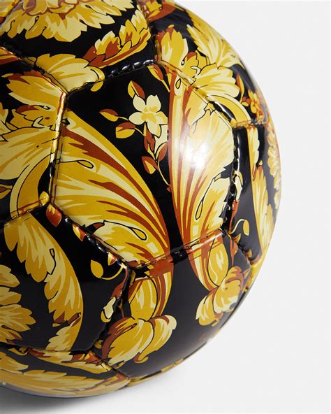 versace football ball|Barocco Football Black,Print .